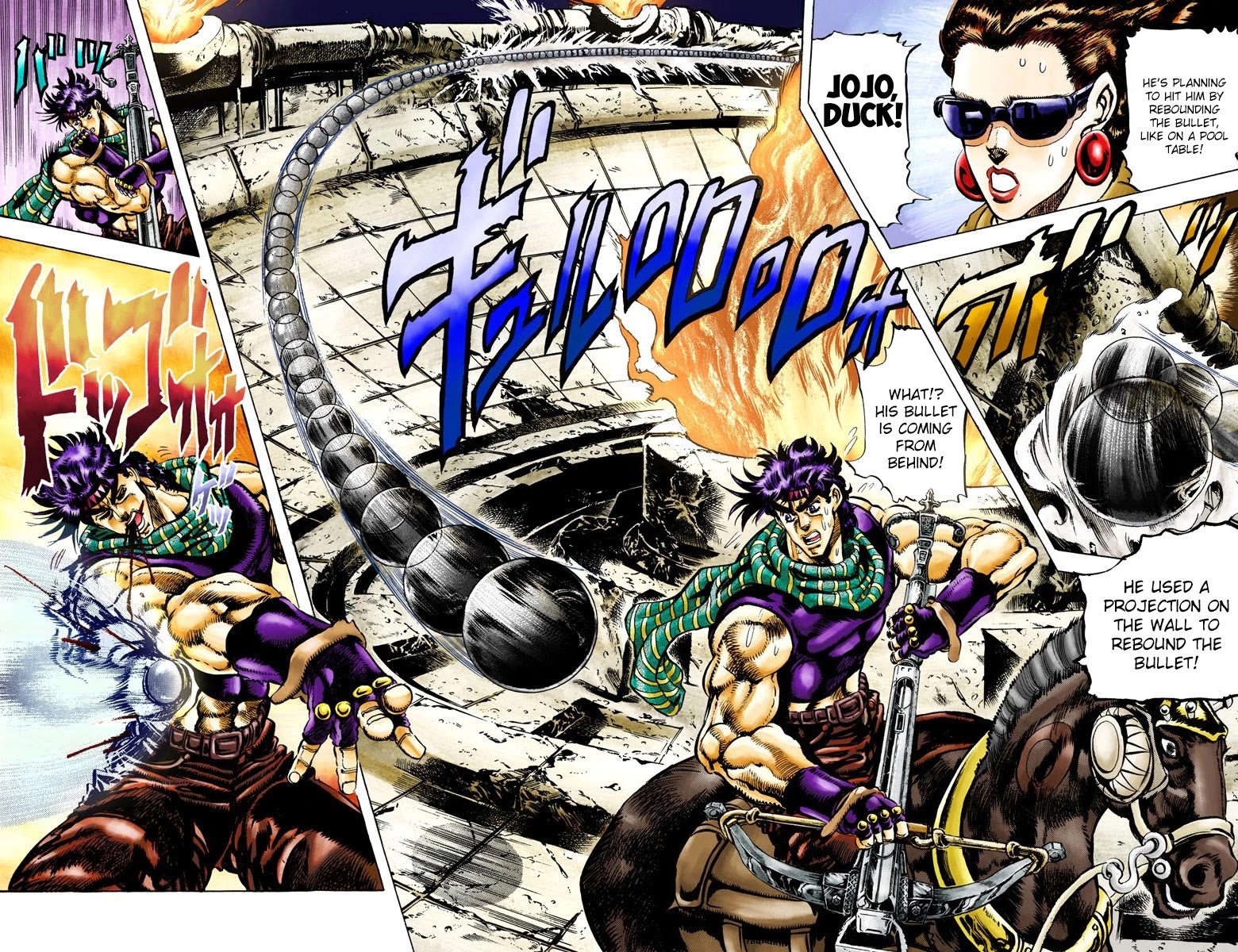 JoJo’s Bizarre Adventure Part 2 – Battle Tendency (Colored) Chapter 58 - Page 7