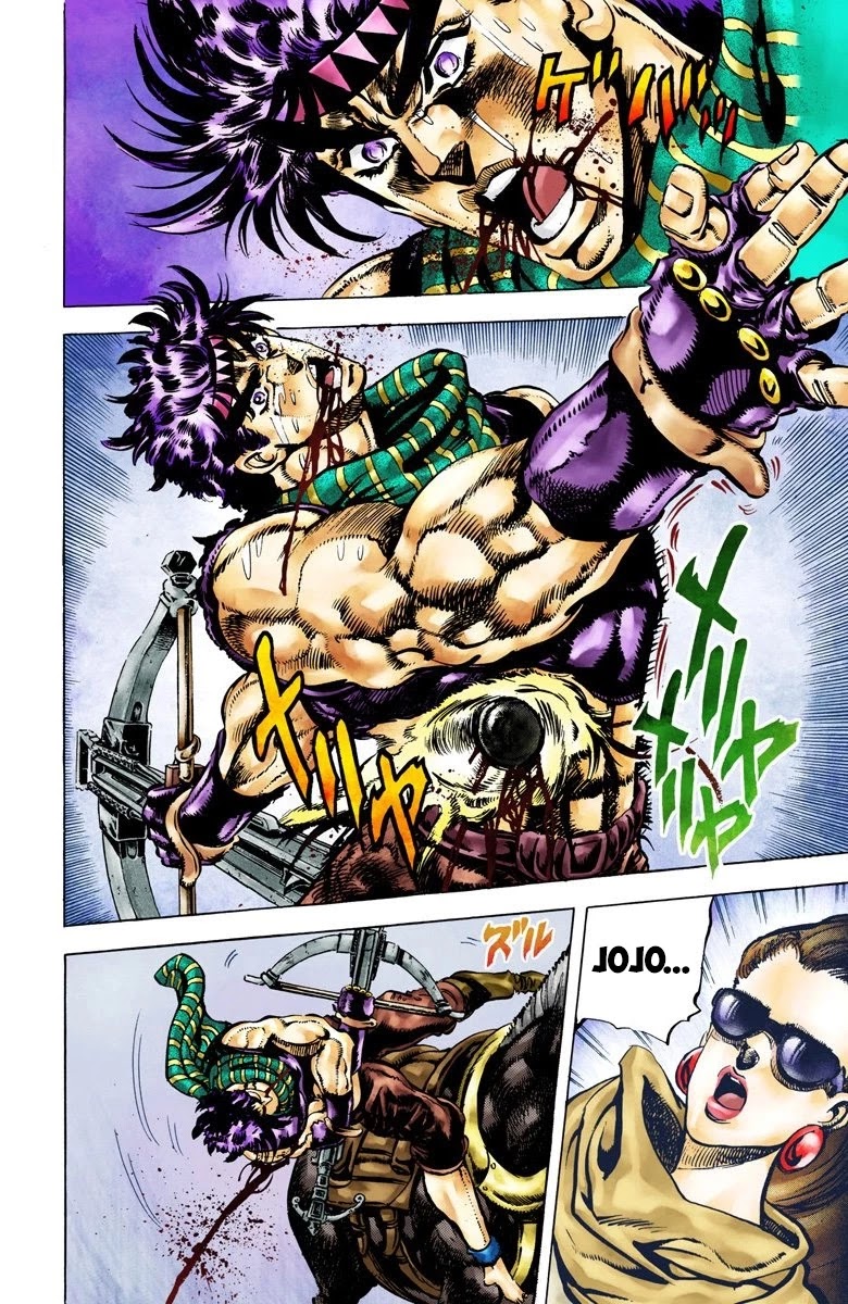 JoJo’s Bizarre Adventure Part 2 – Battle Tendency (Colored) Chapter 58 - Page 8