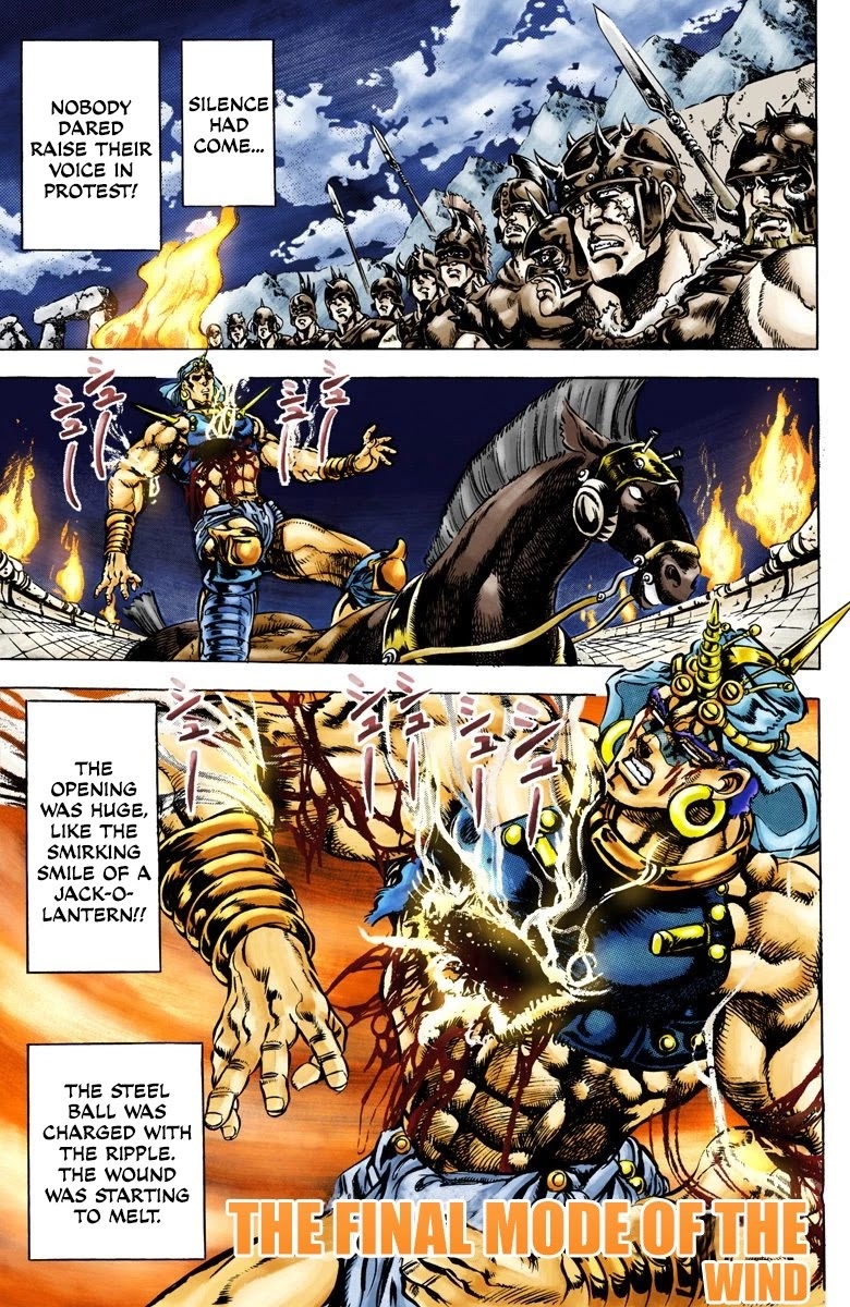 JoJo’s Bizarre Adventure Part 2 – Battle Tendency (Colored) Chapter 59 - Page 1