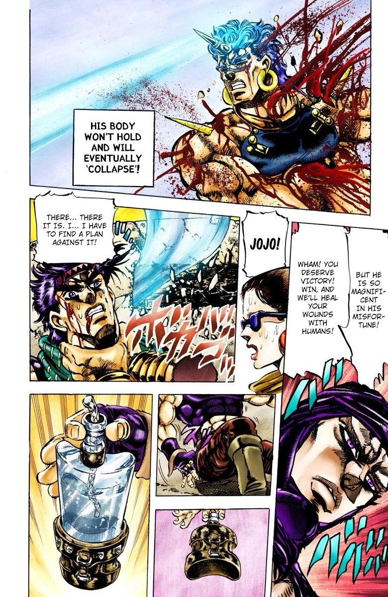 JoJo’s Bizarre Adventure Part 2 – Battle Tendency (Colored) Chapter 59 - Page 10