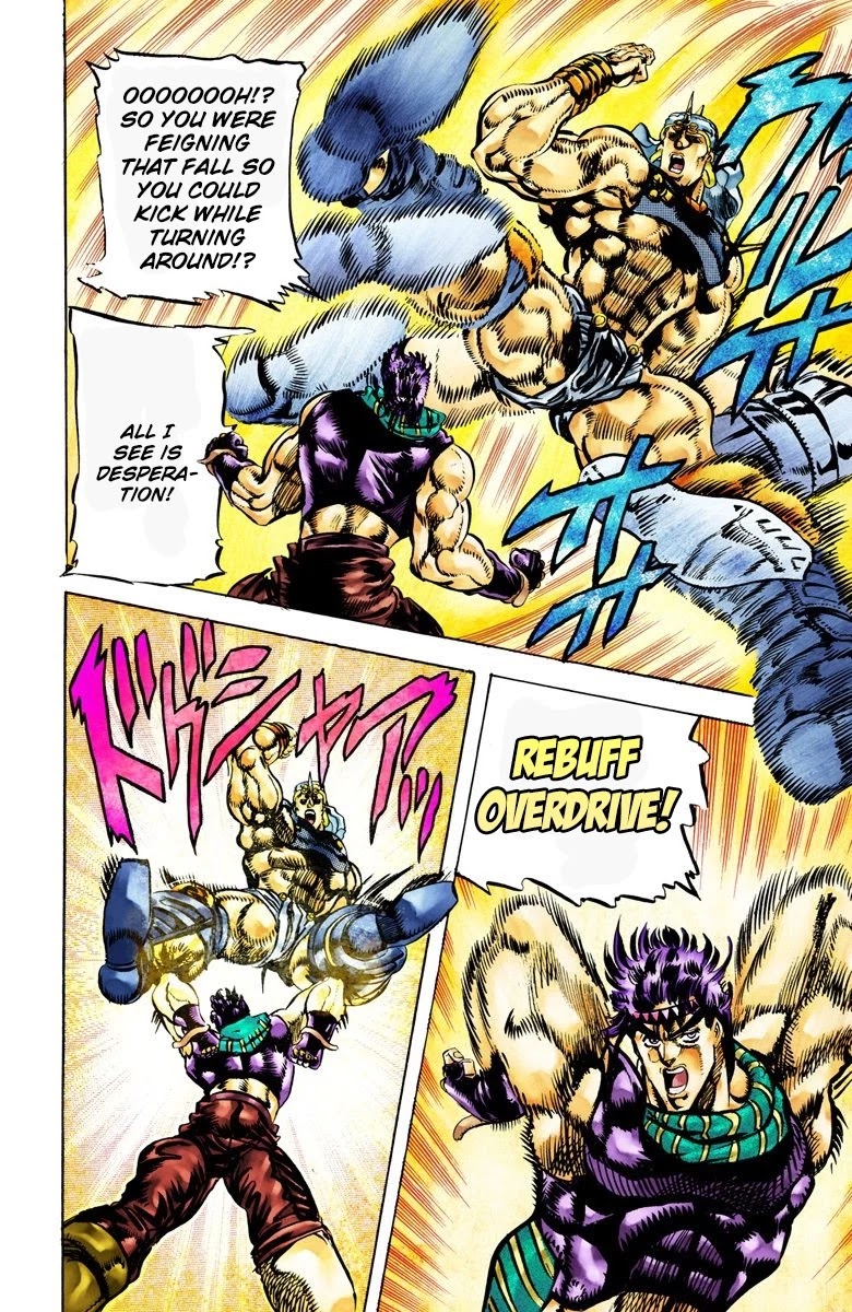 JoJo’s Bizarre Adventure Part 2 – Battle Tendency (Colored) Chapter 59 - Page 3