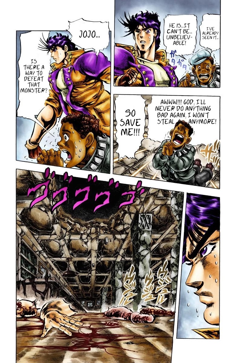 JoJo’s Bizarre Adventure Part 2 – Battle Tendency (Colored) Chapter 6 - Page 10