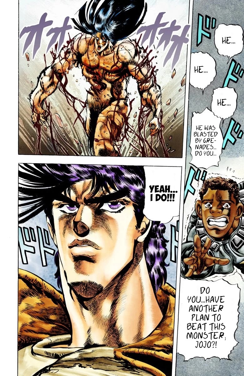JoJo’s Bizarre Adventure Part 2 – Battle Tendency (Colored) Chapter 6 - Page 14