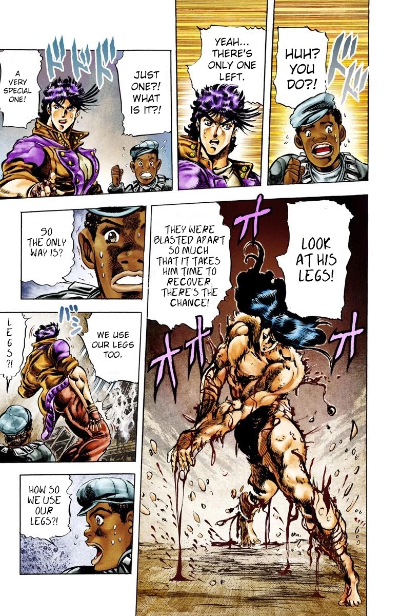 JoJo’s Bizarre Adventure Part 2 – Battle Tendency (Colored) Chapter 6 - Page 15