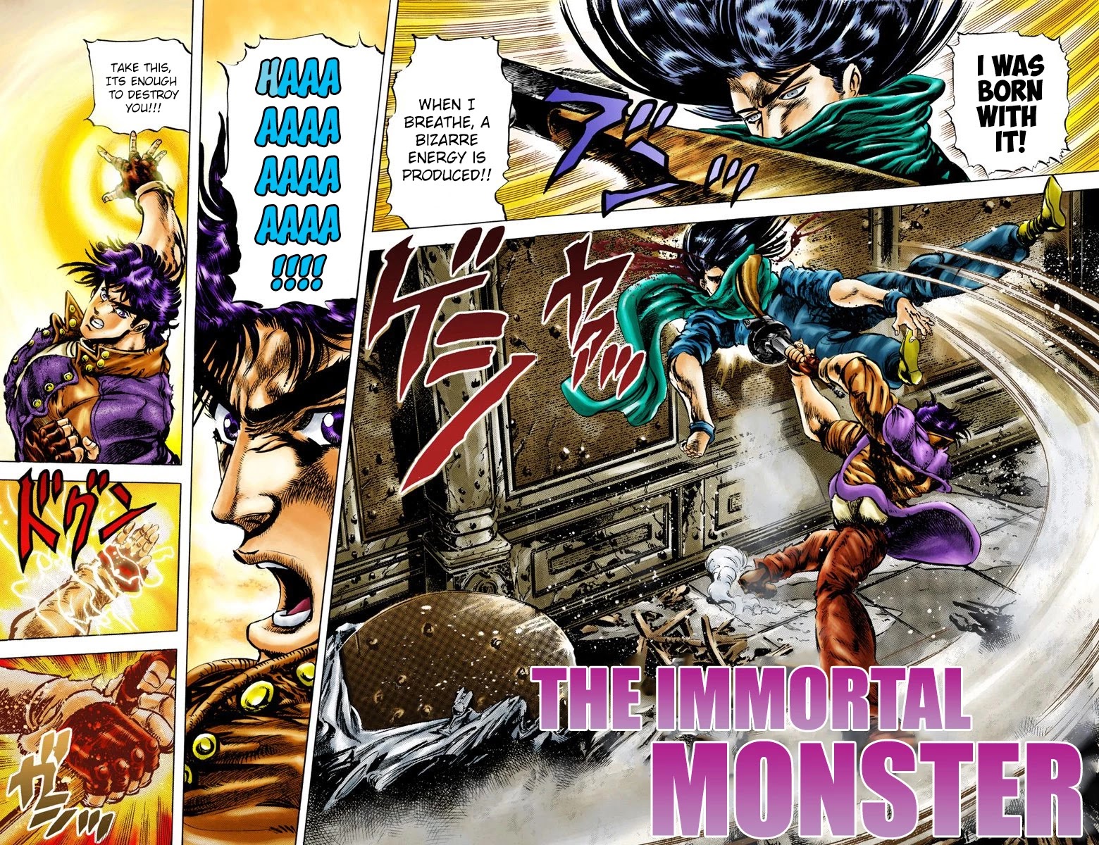 JoJo’s Bizarre Adventure Part 2 – Battle Tendency (Colored) Chapter 6 - Page 18