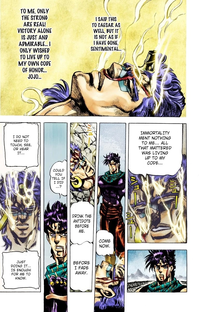 JoJo’s Bizarre Adventure Part 2 – Battle Tendency (Colored) Chapter 60 - Page 11