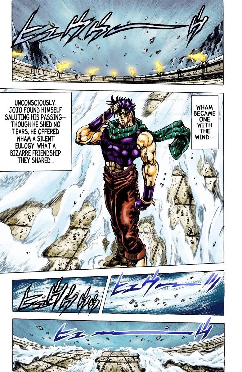 JoJo’s Bizarre Adventure Part 2 – Battle Tendency (Colored) Chapter 60 - Page 13