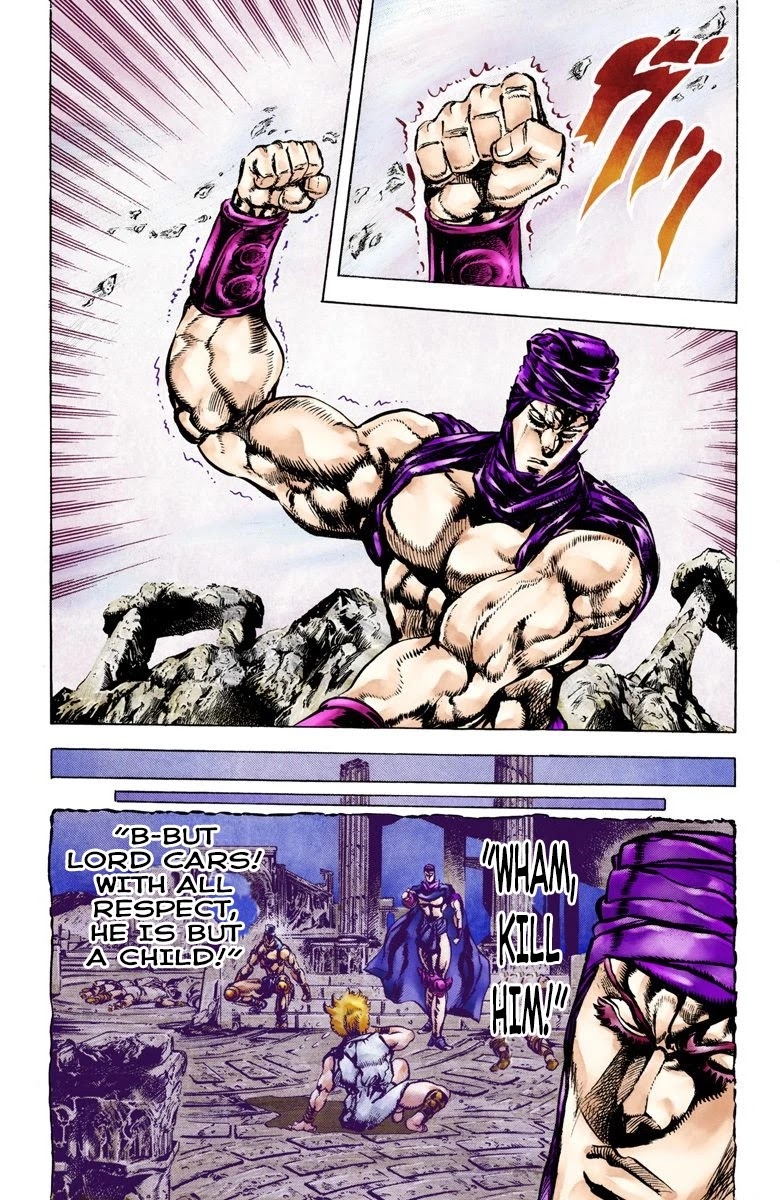 JoJo’s Bizarre Adventure Part 2 – Battle Tendency (Colored) Chapter 60 - Page 14