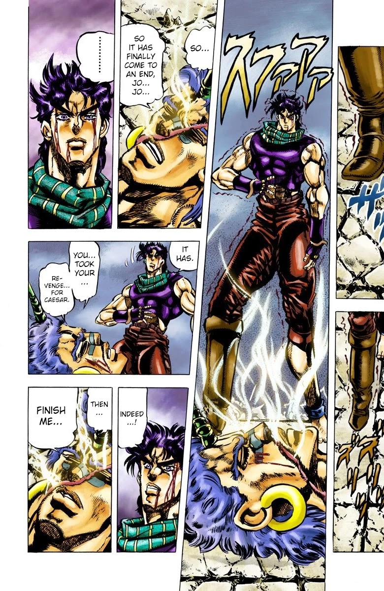 JoJo’s Bizarre Adventure Part 2 – Battle Tendency (Colored) Chapter 60 - Page 2