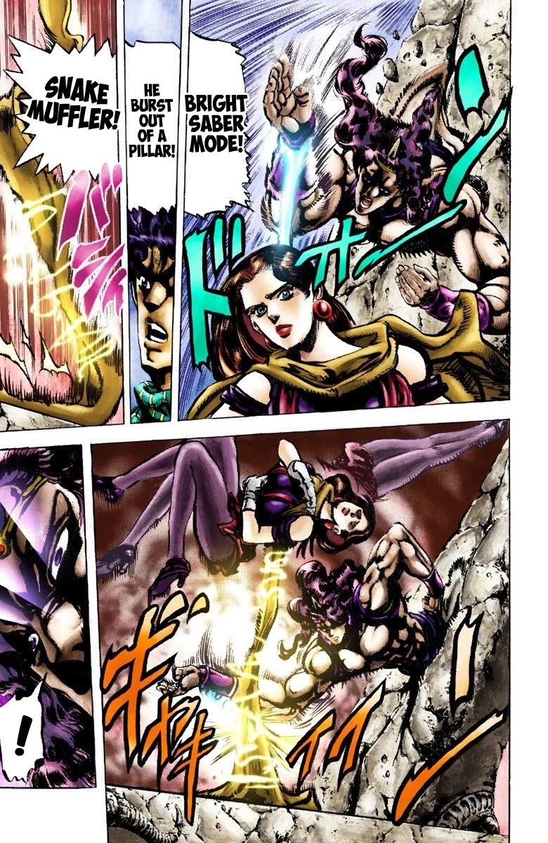 JoJo’s Bizarre Adventure Part 2 – Battle Tendency (Colored) Chapter 61 - Page 13