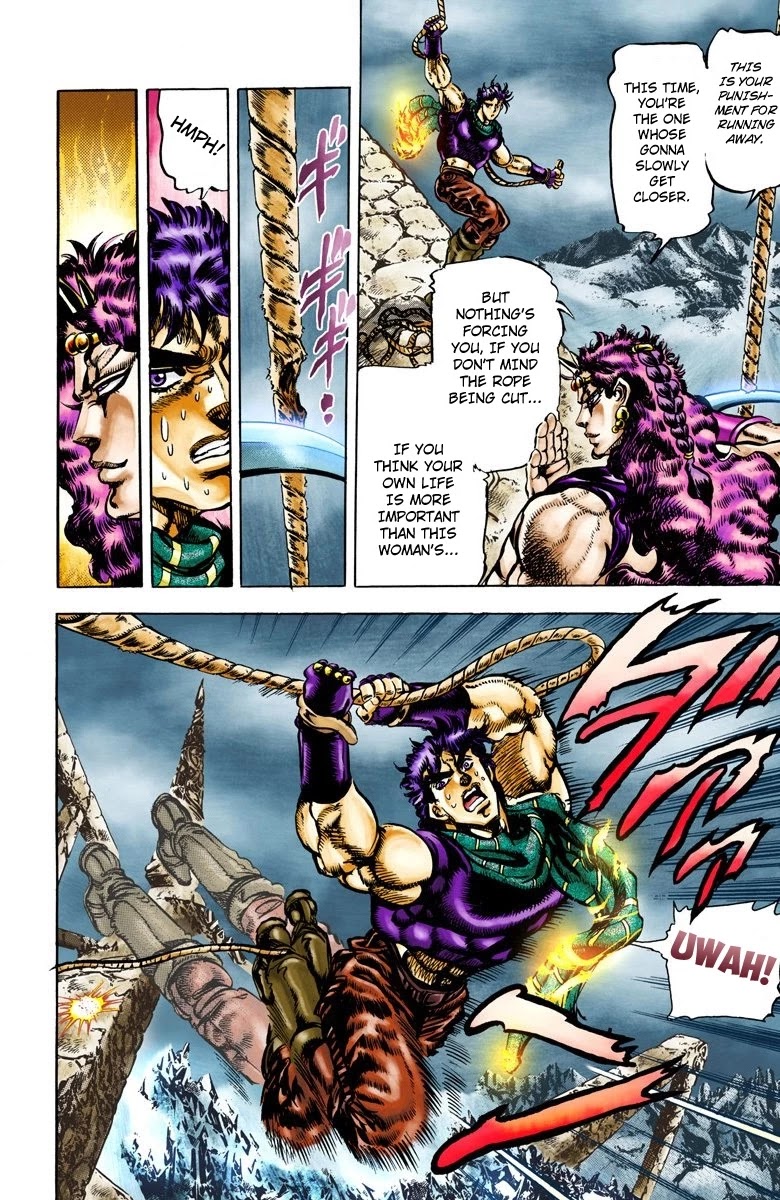 JoJo’s Bizarre Adventure Part 2 – Battle Tendency (Colored) Chapter 63 - Page 10