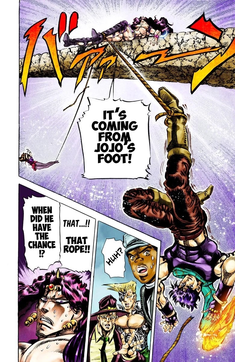 JoJo’s Bizarre Adventure Part 2 – Battle Tendency (Colored) Chapter 63 - Page 14