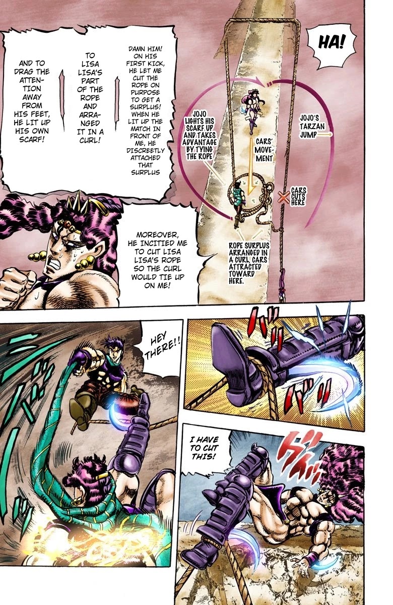 JoJo’s Bizarre Adventure Part 2 – Battle Tendency (Colored) Chapter 63 - Page 15