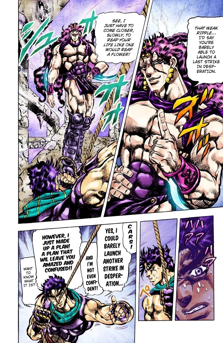JoJo’s Bizarre Adventure Part 2 – Battle Tendency (Colored) Chapter 63 - Page 4