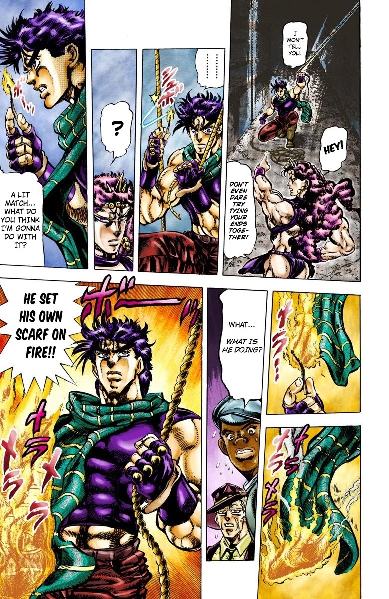JoJo’s Bizarre Adventure Part 2 – Battle Tendency (Colored) Chapter 63 - Page 5