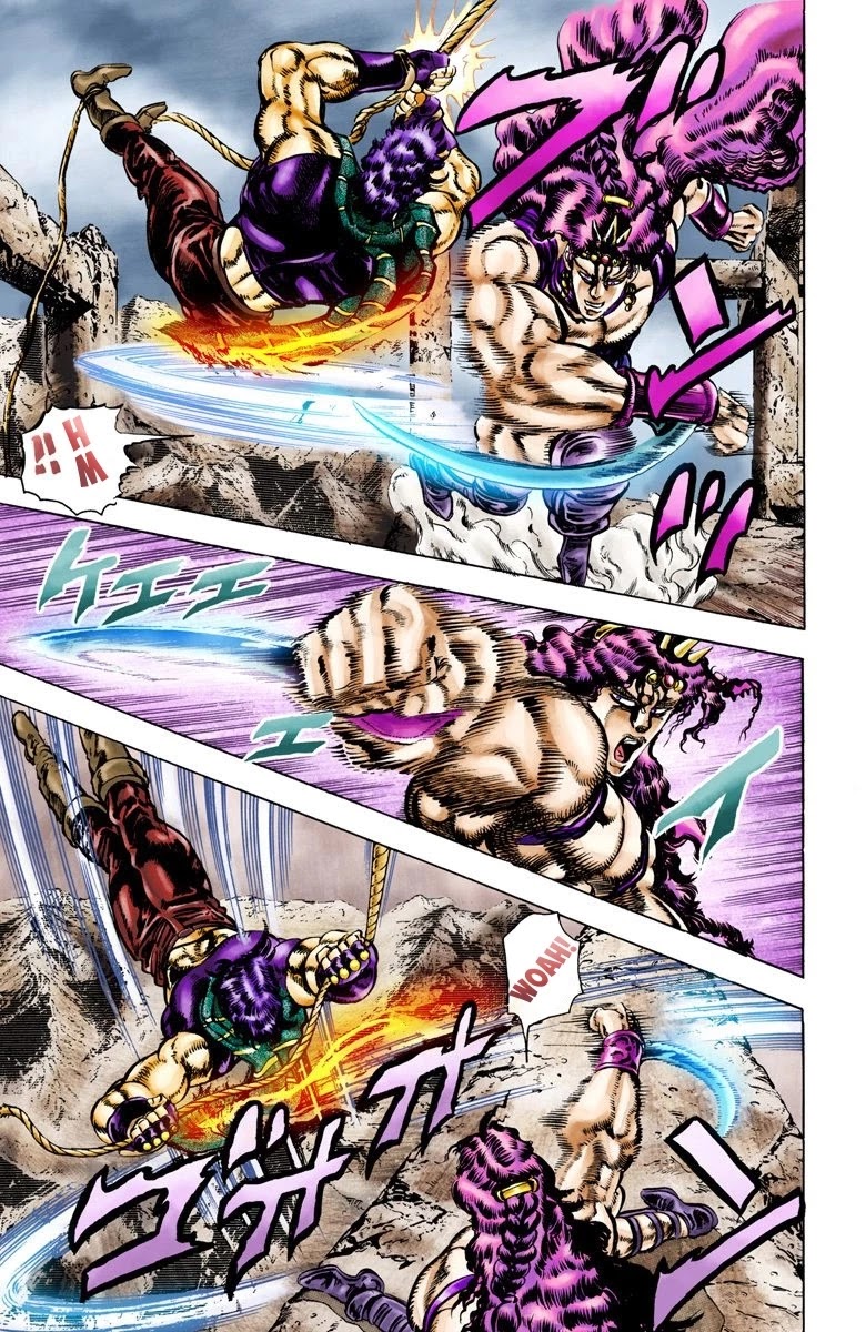 JoJo’s Bizarre Adventure Part 2 – Battle Tendency (Colored) Chapter 63 - Page 7