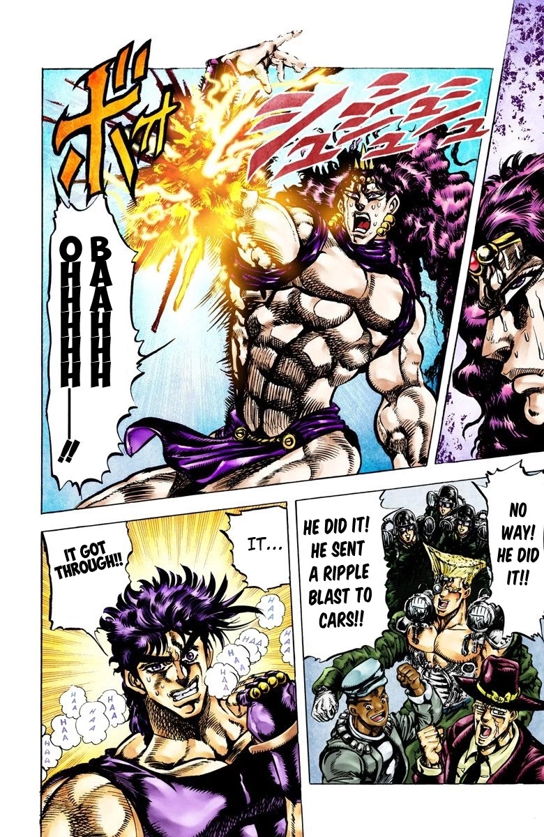 JoJo’s Bizarre Adventure Part 2 – Battle Tendency (Colored) Chapter 64 - Page 1