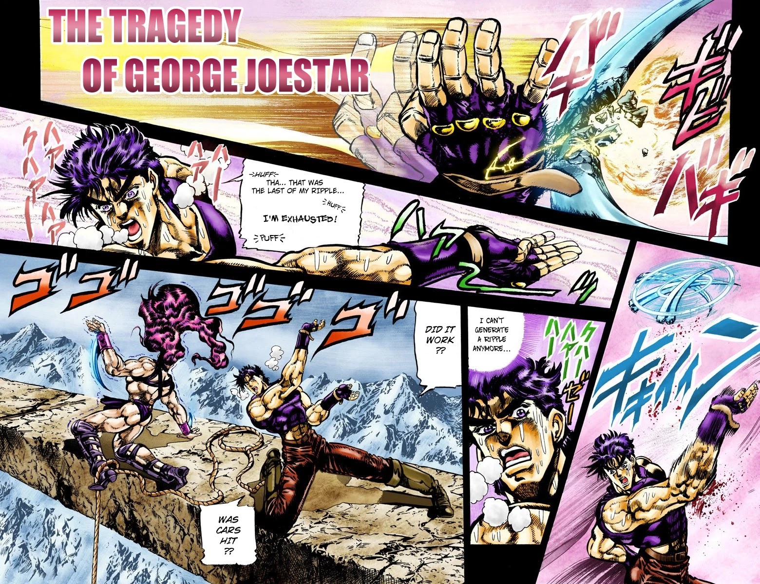 JoJo’s Bizarre Adventure Part 2 – Battle Tendency (Colored) Chapter 64 - Page 17