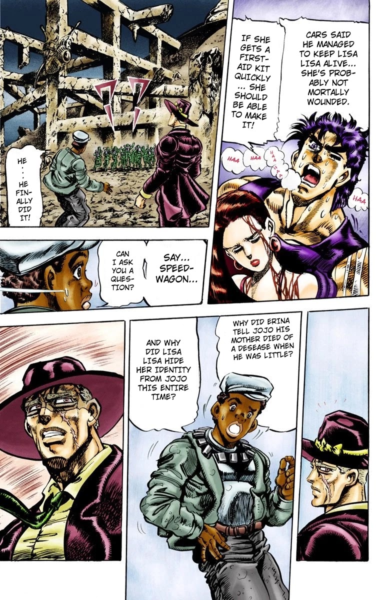 JoJo’s Bizarre Adventure Part 2 – Battle Tendency (Colored) Chapter 64 - Page 4