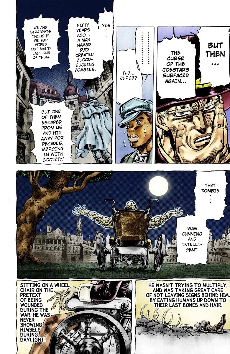 JoJo’s Bizarre Adventure Part 2 – Battle Tendency (Colored) Chapter 64 - Page 7