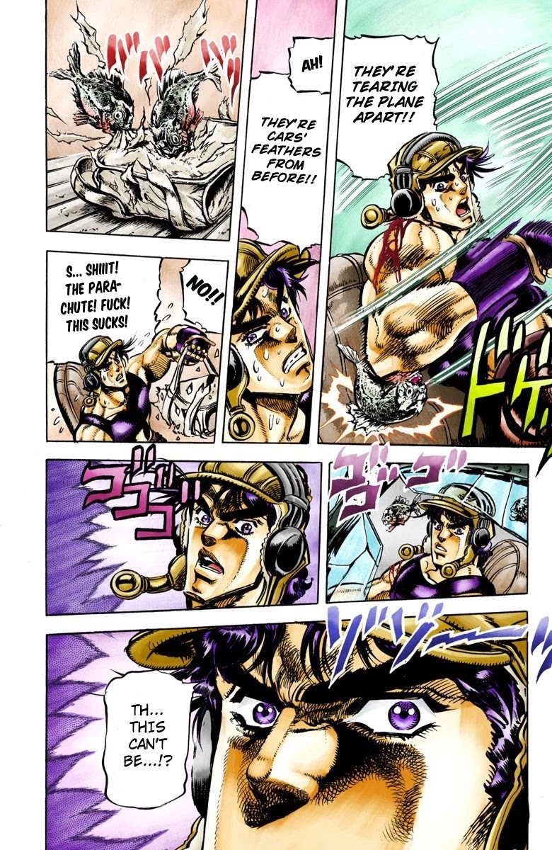 JoJo’s Bizarre Adventure Part 2 – Battle Tendency (Colored) Chapter 66 - Page 11