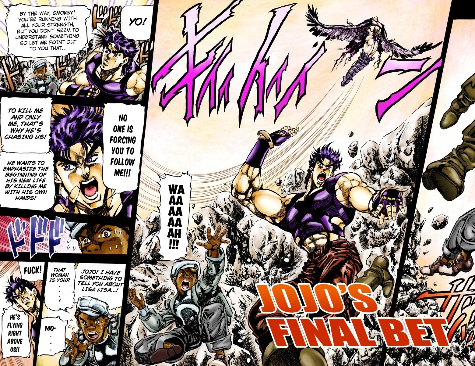 JoJo’s Bizarre Adventure Part 2 – Battle Tendency (Colored) Chapter 66 - Page 17