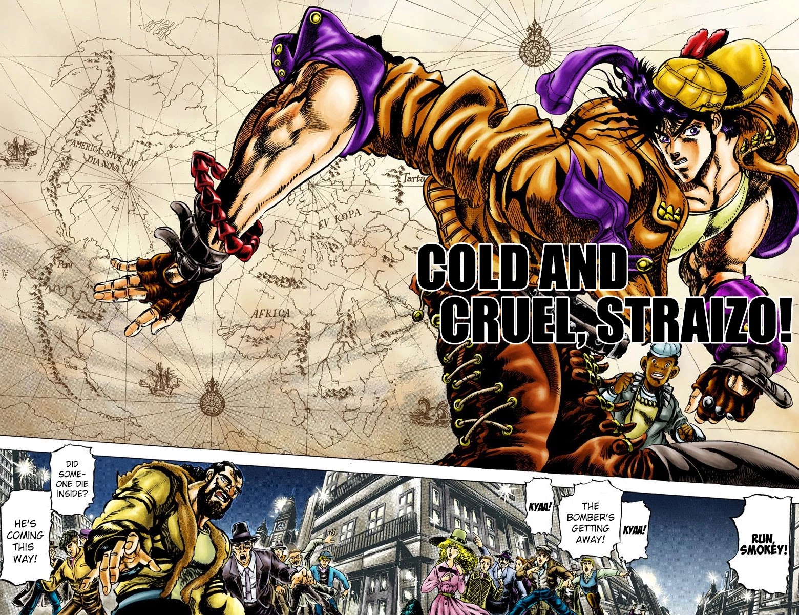 JoJo’s Bizarre Adventure Part 2 – Battle Tendency (Colored) Chapter 7 - Page 17