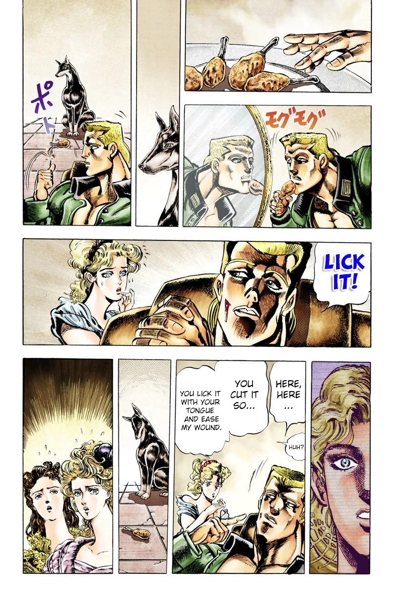 JoJo’s Bizarre Adventure Part 2 – Battle Tendency (Colored) Chapter 8 - Page 10