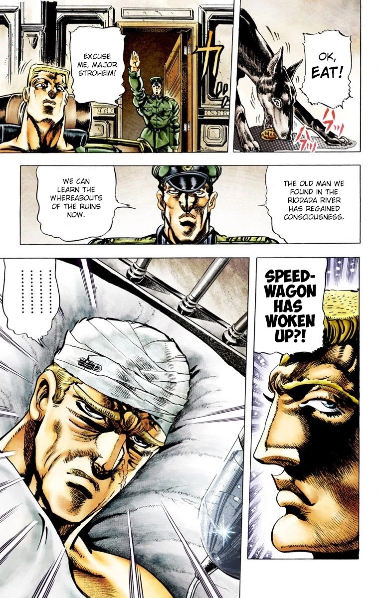 JoJo’s Bizarre Adventure Part 2 – Battle Tendency (Colored) Chapter 8 - Page 13
