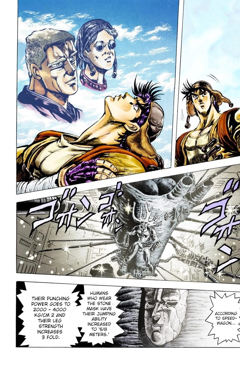 JoJo’s Bizarre Adventure Part 2 – Battle Tendency (Colored) Chapter 9 - Page 16