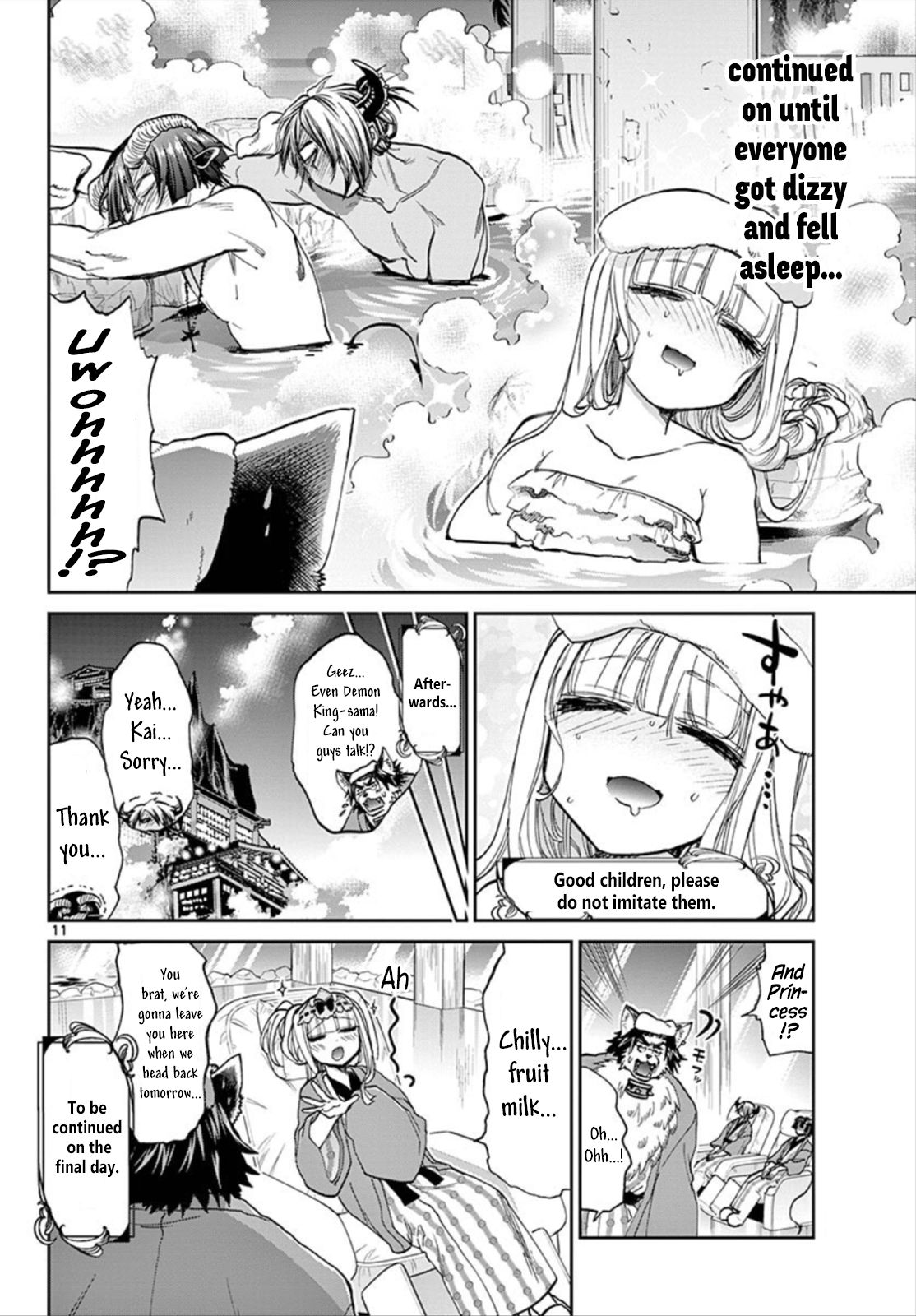 Maou-jou de Oyasumi Chapter 100 - Page 11