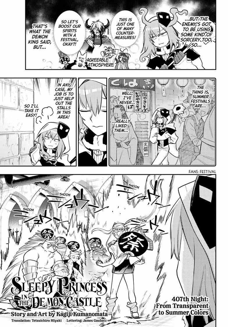 Maou-jou de Oyasumi Chapter 407 - Page 3