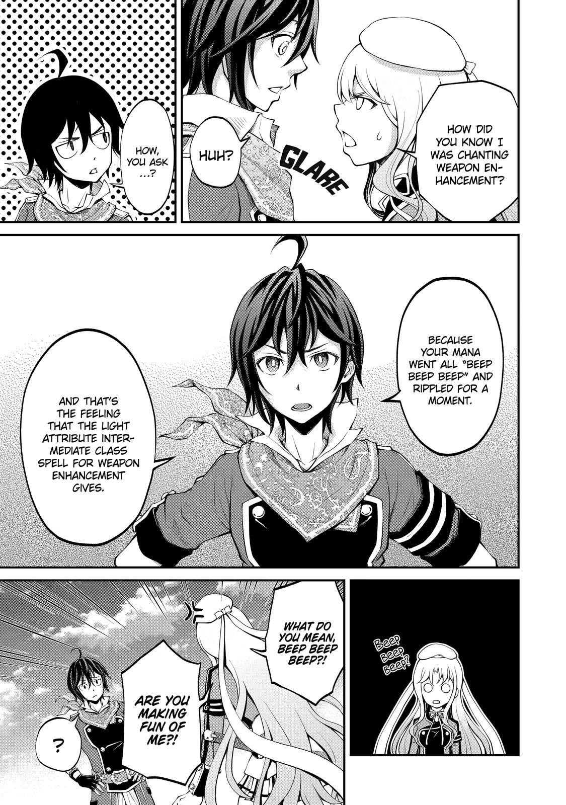 The Speediest Second-Rated Magician – I’ll Get a Thousand Strikes in Before I’m Hit! Chapter 11 - Page 11