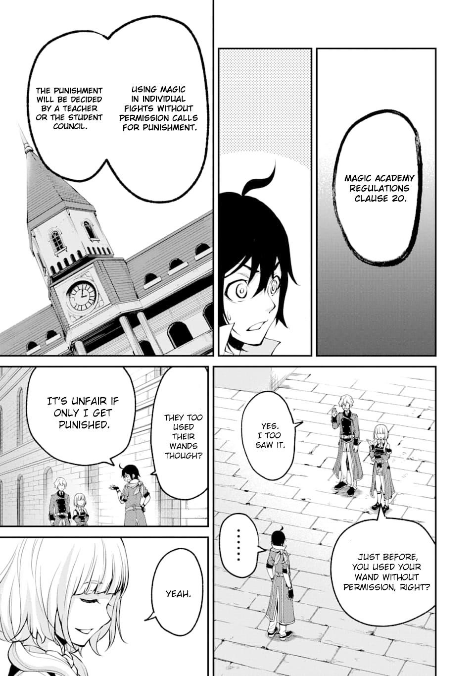 The Speediest Second-Rated Magician – I’ll Get a Thousand Strikes in Before I’m Hit! Chapter 4 - Page 23