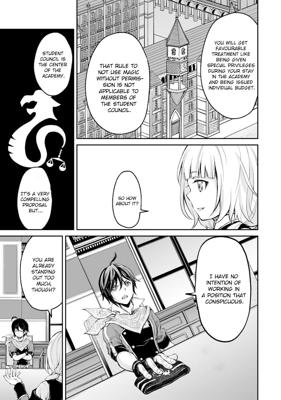 The Speediest Second-Rated Magician – I’ll Get a Thousand Strikes in Before I’m Hit! Chapter 4 - Page 27