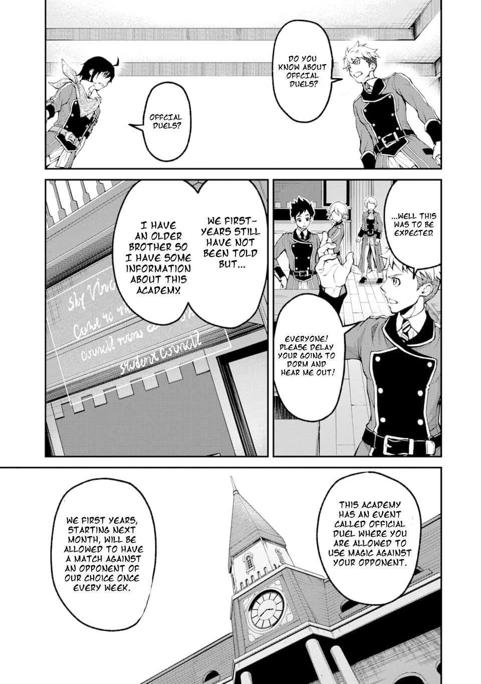 The Speediest Second-Rated Magician – I’ll Get a Thousand Strikes in Before I’m Hit! Chapter 5 - Page 11