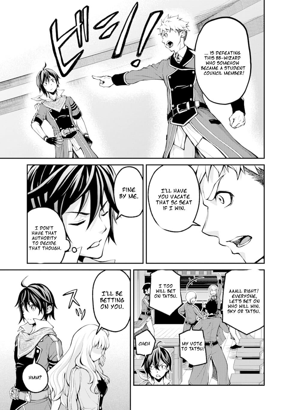 The Speediest Second-Rated Magician – I’ll Get a Thousand Strikes in Before I’m Hit! Chapter 5 - Page 13