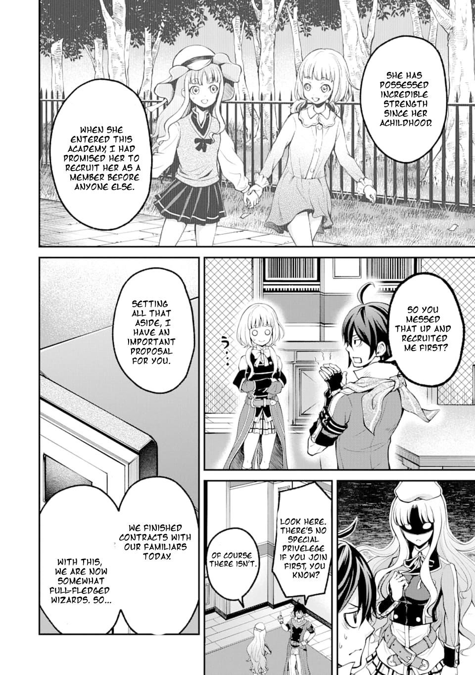 The Speediest Second-Rated Magician – I’ll Get a Thousand Strikes in Before I’m Hit! Chapter 5 - Page 18