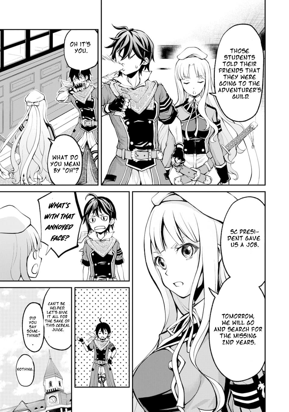 The Speediest Second-Rated Magician – I’ll Get a Thousand Strikes in Before I’m Hit! Chapter 5 - Page 37