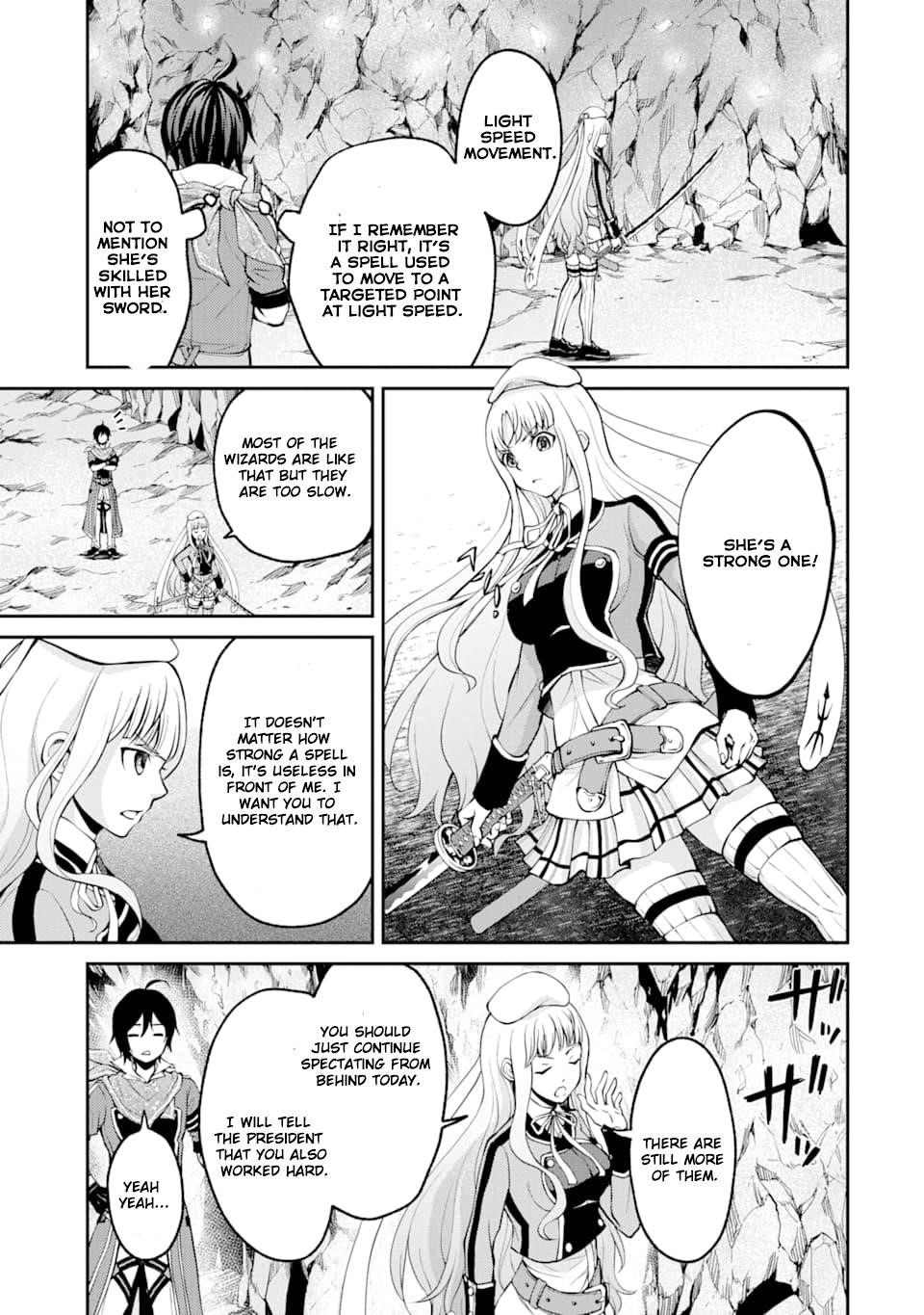 The Speediest Second-Rated Magician – I’ll Get a Thousand Strikes in Before I’m Hit! Chapter 6 - Page 7