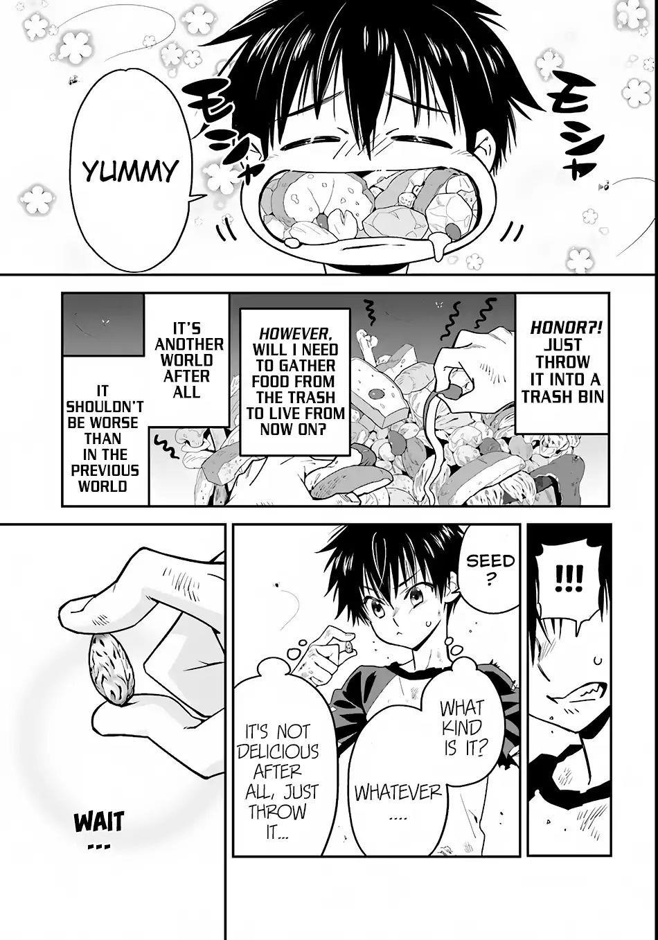 Isekai Desu Ga Mamono Saibai Shiteimasu Chapter 1 - Page 10