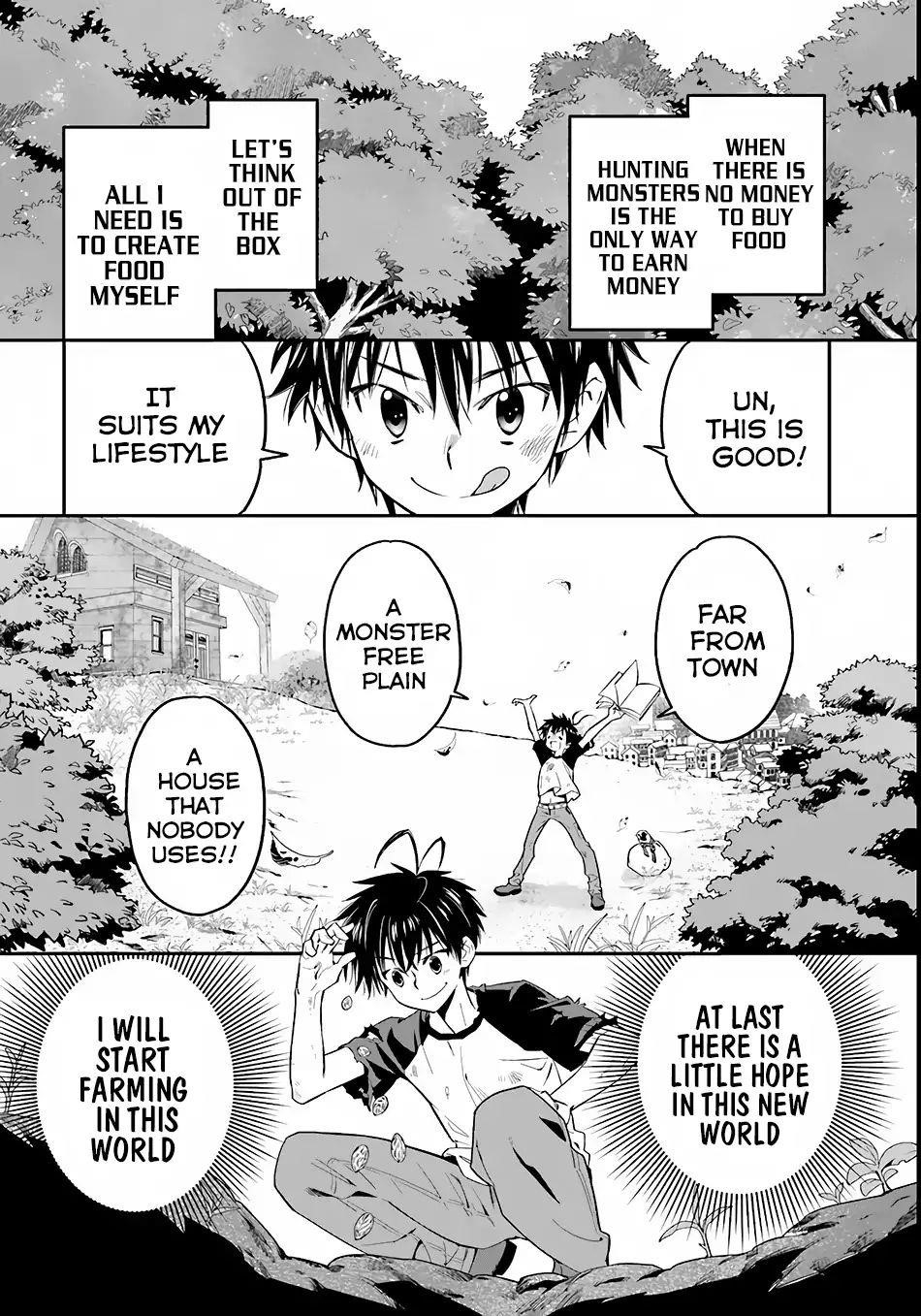 Isekai Desu Ga Mamono Saibai Shiteimasu Chapter 1 - Page 11