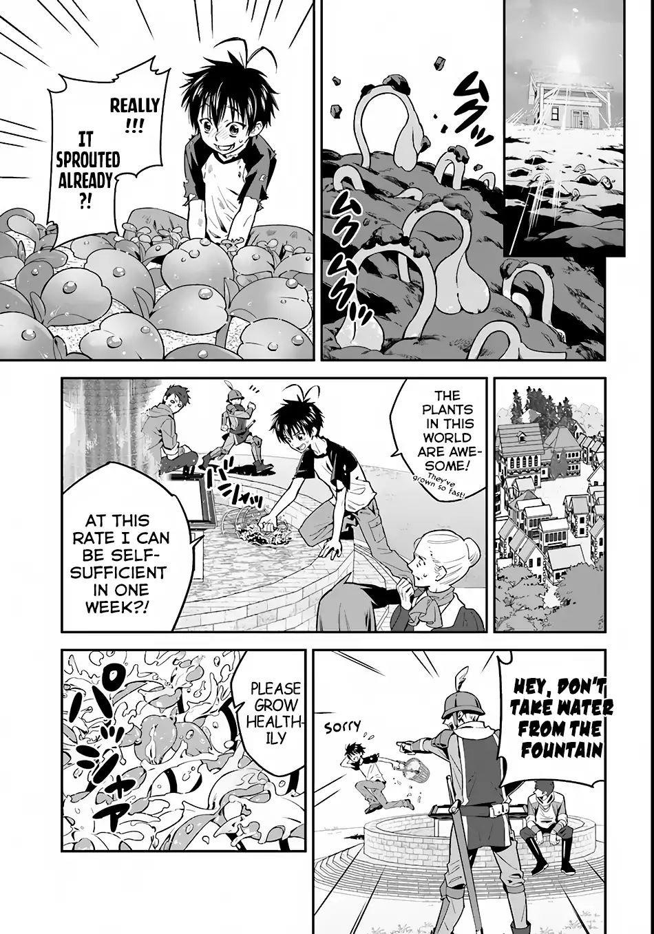 Isekai Desu Ga Mamono Saibai Shiteimasu Chapter 1 - Page 12