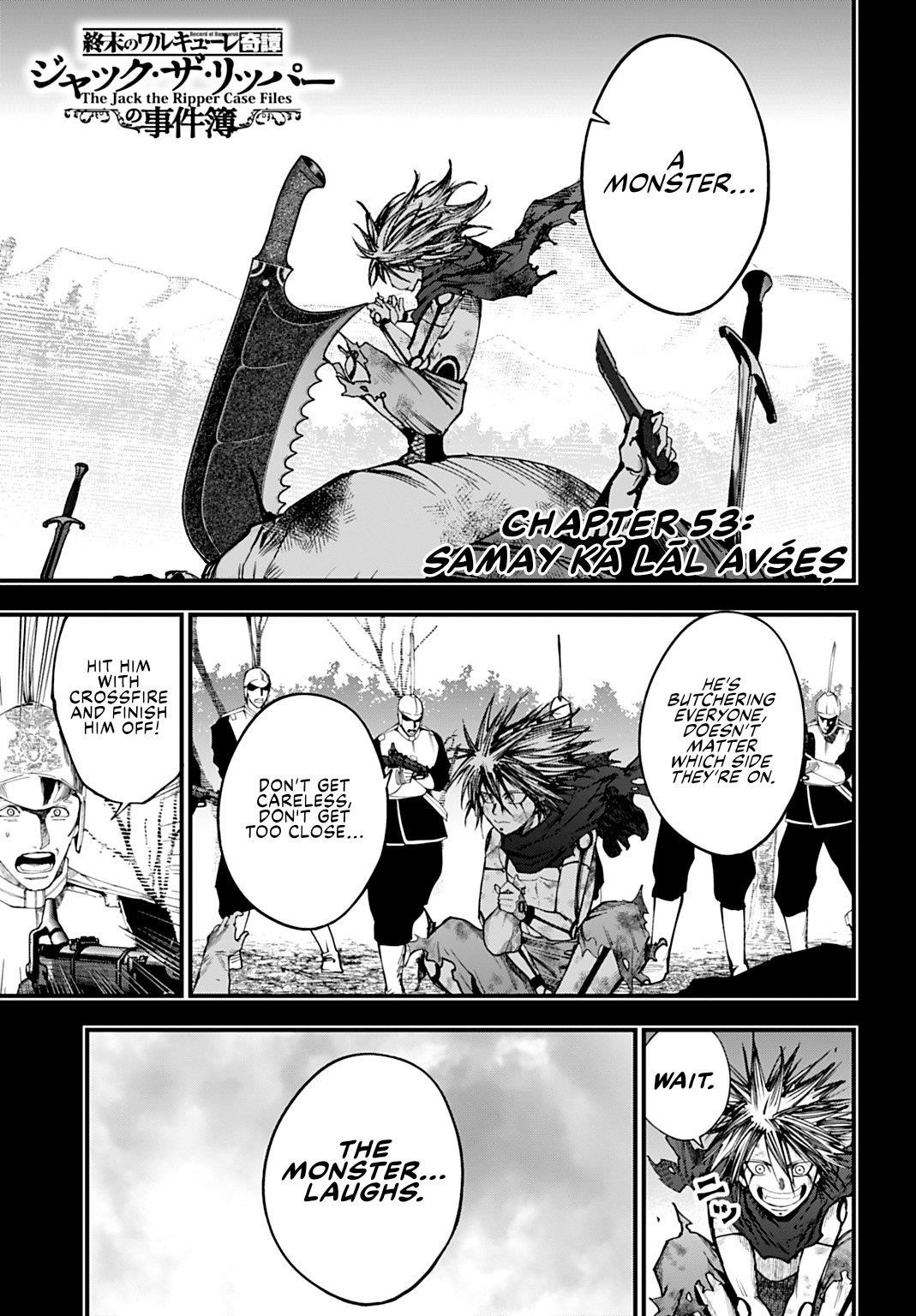 Record of Ragnarok: The Jack of the Ripper Case Files Chapter 53 - Page 1