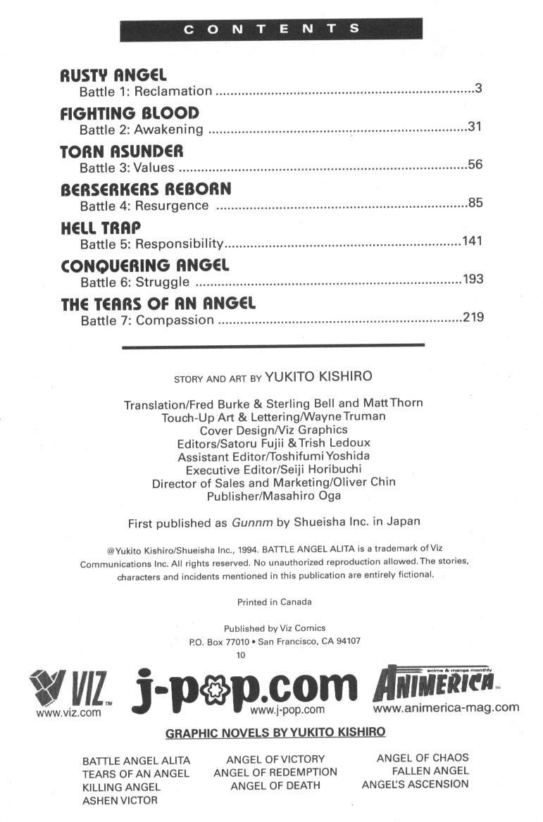 Battle Angel Alita Chapter 1 - Page 3