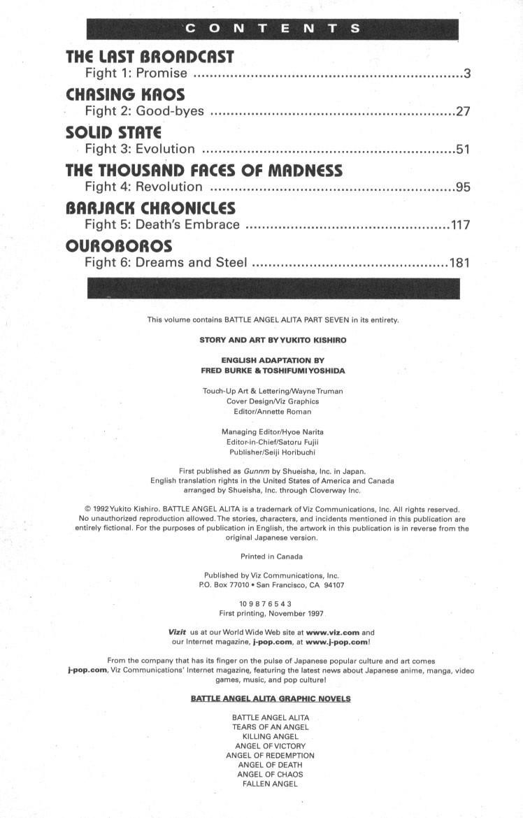 Battle Angel Alita Chapter 42 - Page 3