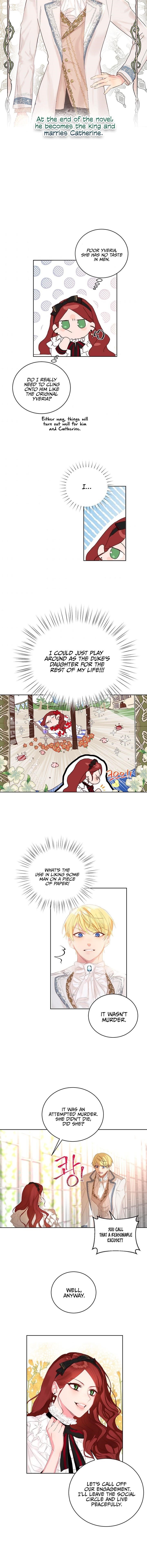 I’ll Just Live on as a Villainess Chapter 1 - Page 6