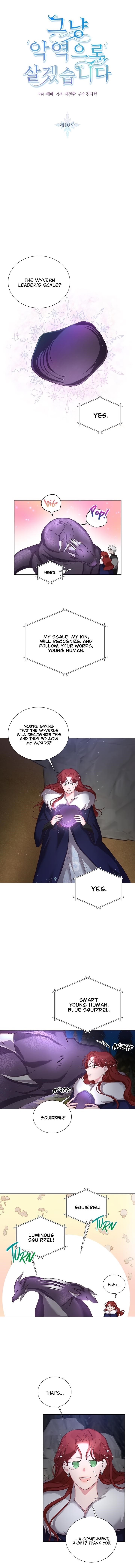 I’ll Just Live on as a Villainess Chapter 10 - Page 1