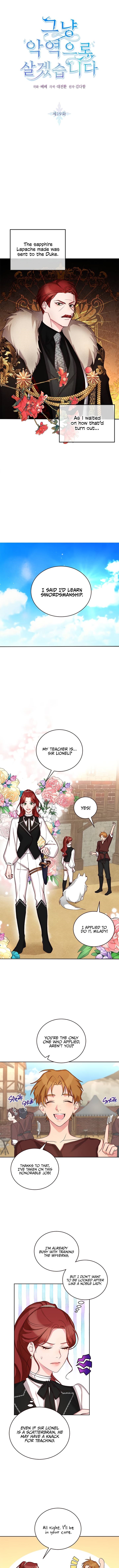 I’ll Just Live on as a Villainess Chapter 19 - Page 1