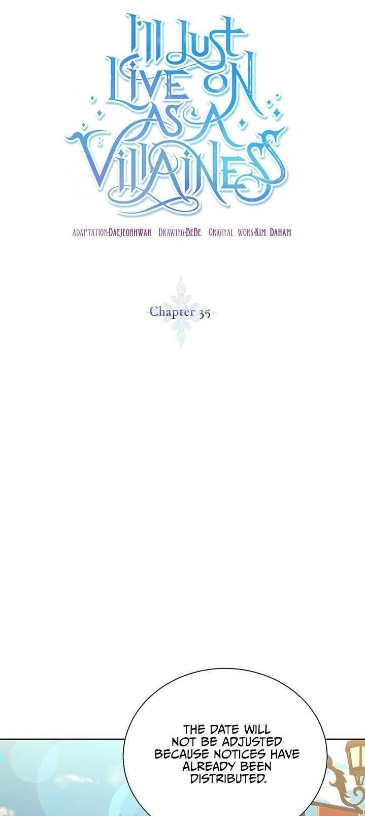 I’ll Just Live on as a Villainess Chapter 35 - Page 1